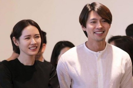 Hyun Bin with Son Hye Kyo